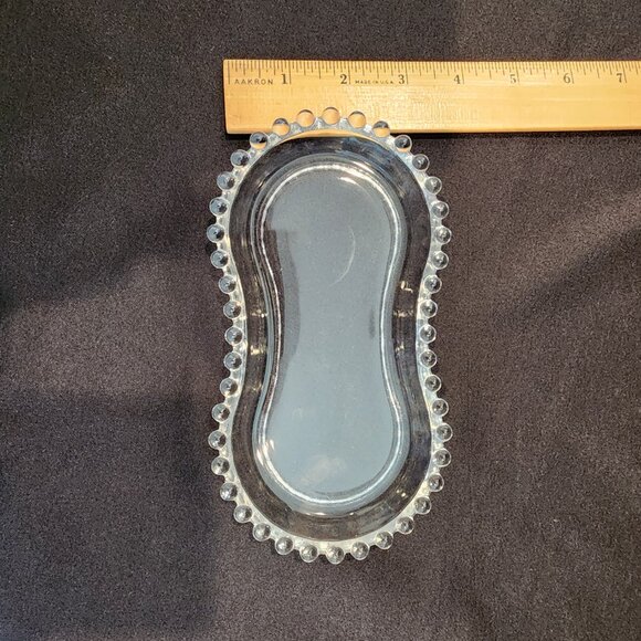 Imperial Glass Candlewick Sugar,Creamer Tray Set Includes Salt and Peppe… - Picture 11 of 13